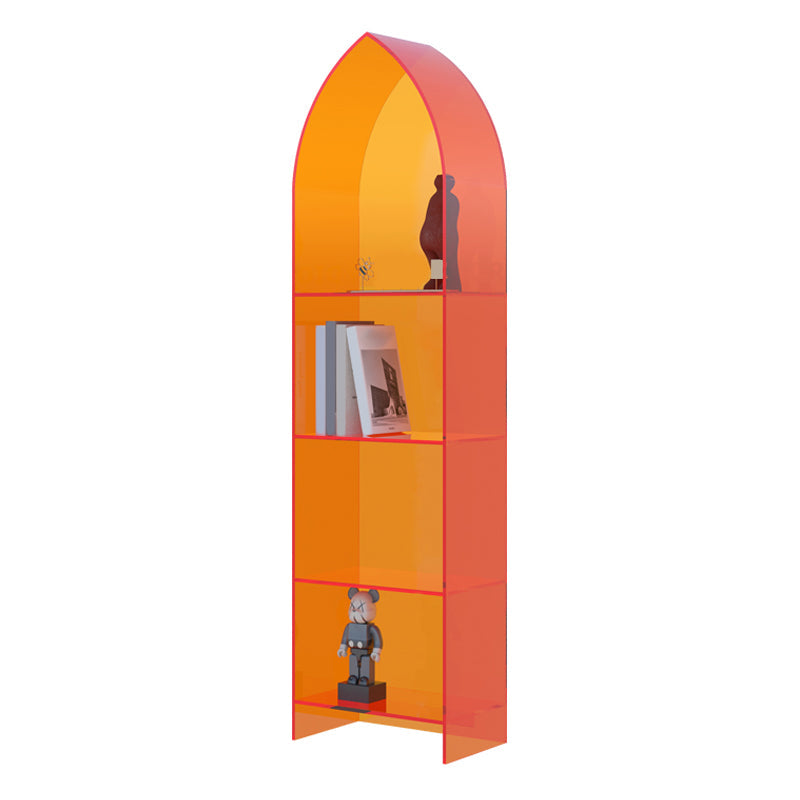 Modern Style Bookshelf Standard Closed Back Bookshelf for Home