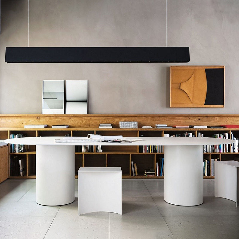 Table à manger ovale de style simplicité table de dîner pour le dîner de cuisine à la maison