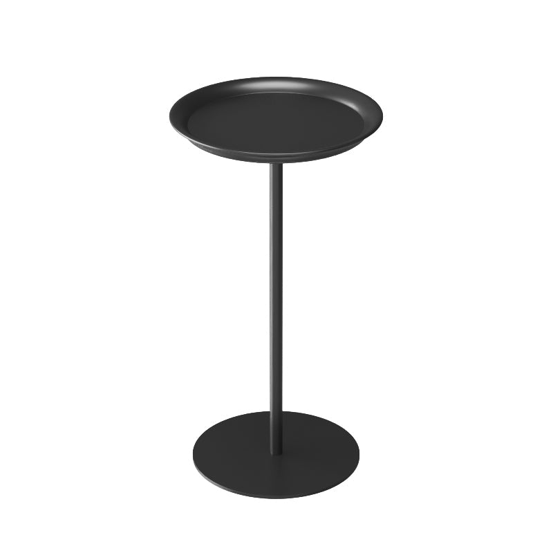 Pedestal Base Design Cocktail Table Multi-color Selection of Iron Circular Coffee Table