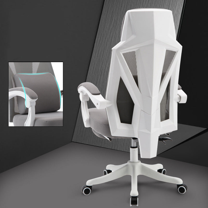 Sedia da ufficio imbottita ricca di schiena alta sedia ad armi imbottita ad altezza con poggiatesta