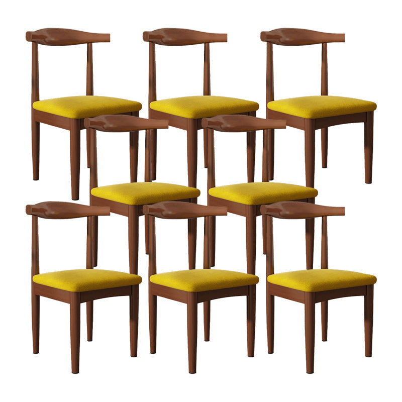 Chaise de salle à manger rembourrée du restaurant moderne