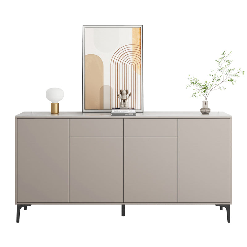 Topboard topboard in pietra in stile moderno Sideboard grigio per cucina