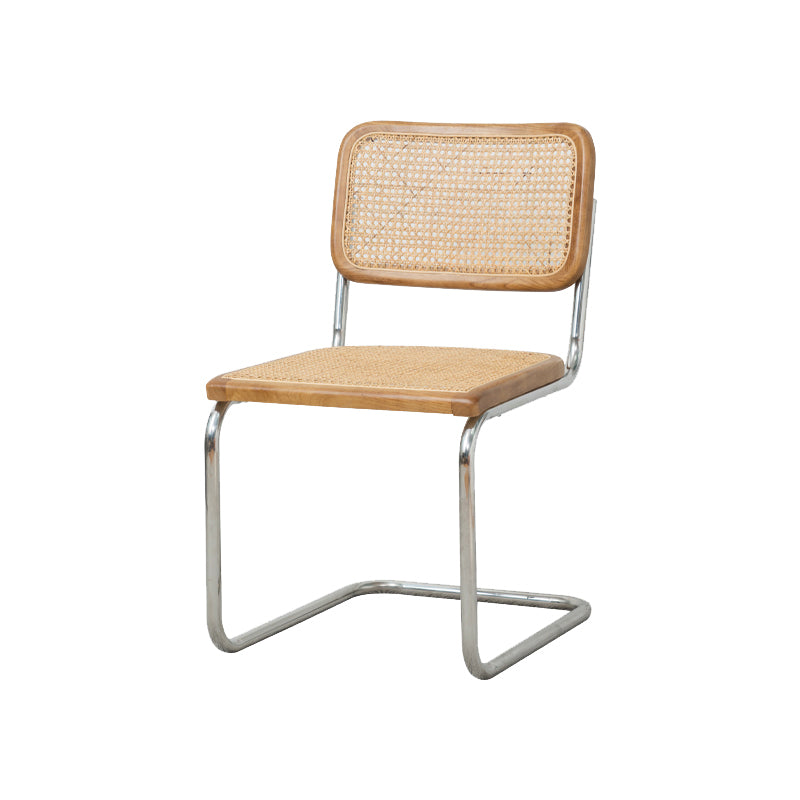 Metal Base eigentijdse conferentiestoel lage rug armloze bureaustoelstoel