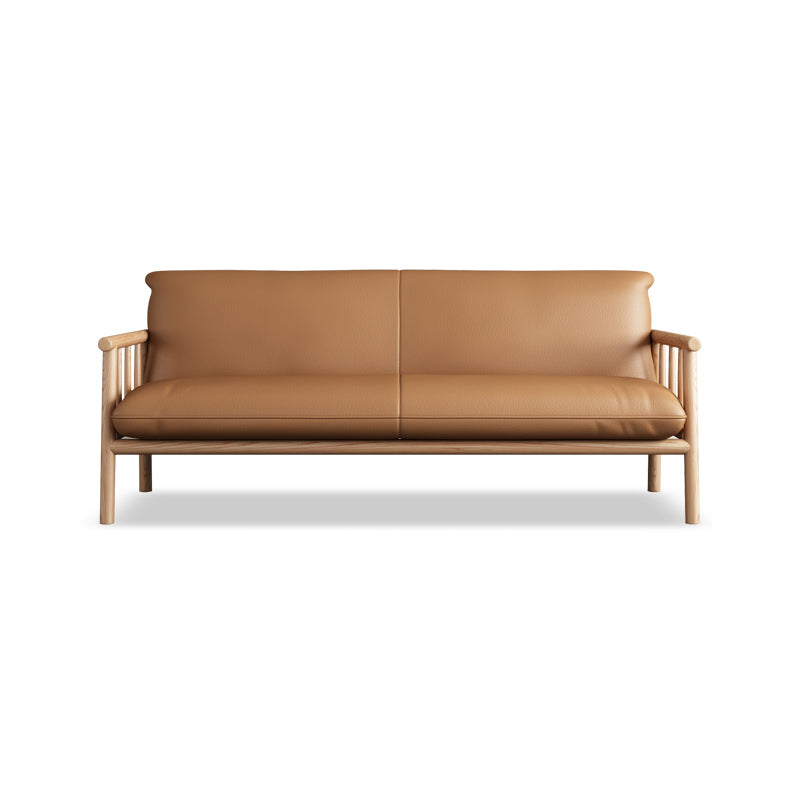 Sofa moderne en faux cuir moderne 29 "w canapé arrière serré