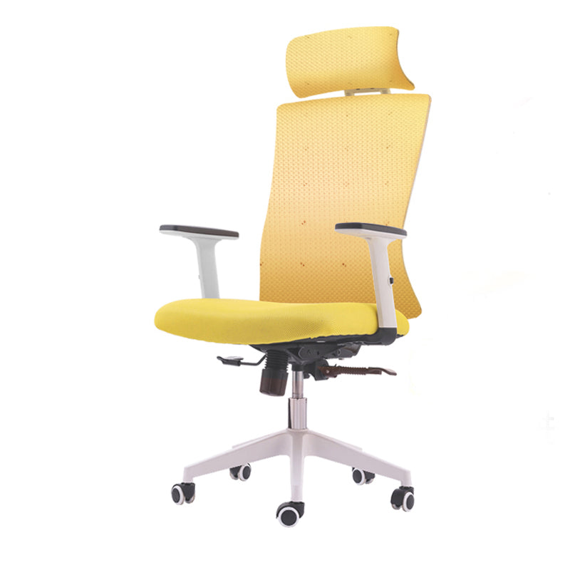 Silla giratoria ejecutiva de alto respaldo silla de oficina ergonómica moderna