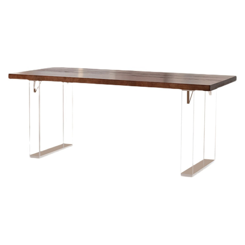 Massives Holz rechteckig Arbeitstisch Home Office Moderner Schreibtisch