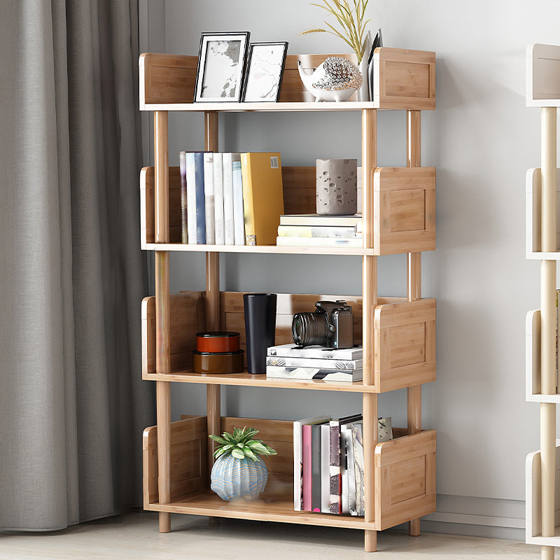 Libreria in stile scandinavo libreria aperta ingegnere in legno per ufficio