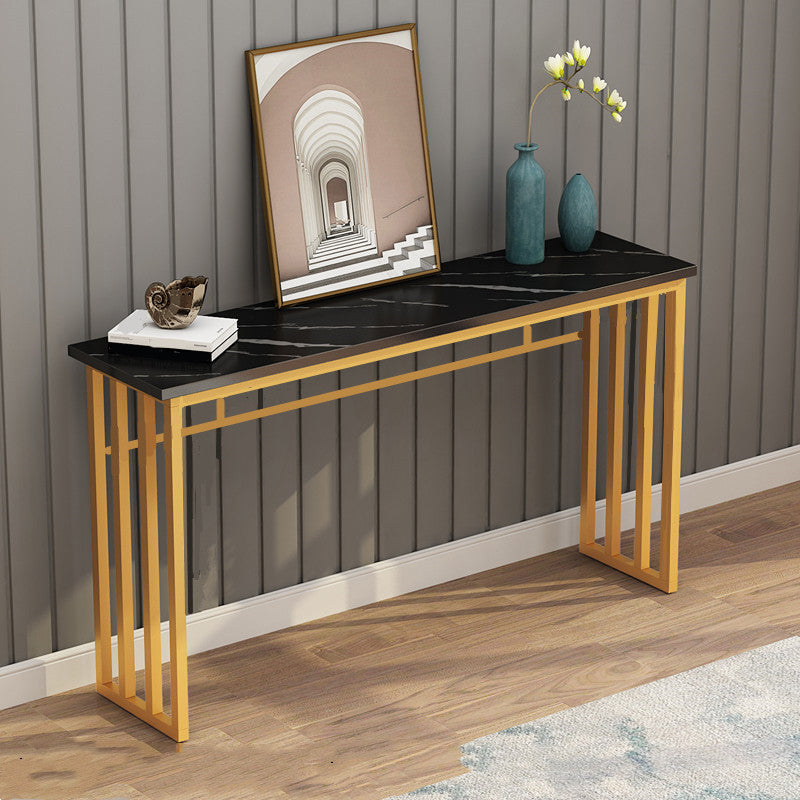 Table de console avec table d'accentuation de base de chevalet pour hall 31,5 "de haut