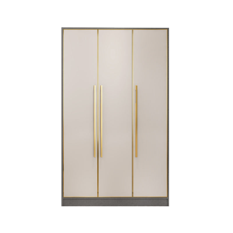 Wooden Wardrobe Cabinet with Soft Close Doors Hinged Wardrobe Armoire 47"L x 24"W x 79"H Clearhalo 'Armoires & Wardrobes' 'armoires_wardrobes' 'Bedroom Furniture' 'furn' 'furn_armoires_wardrobes' 'Furniture' 5285022