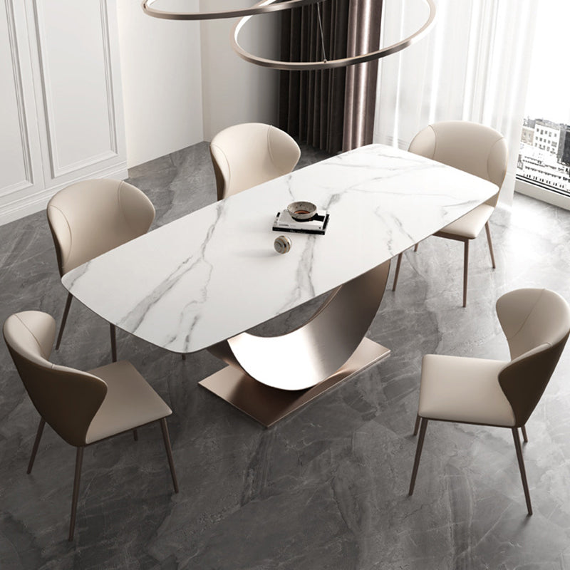 Designer Style Home Dinette Set 1/4/5/6 stuks Sintered Stone Dining Set