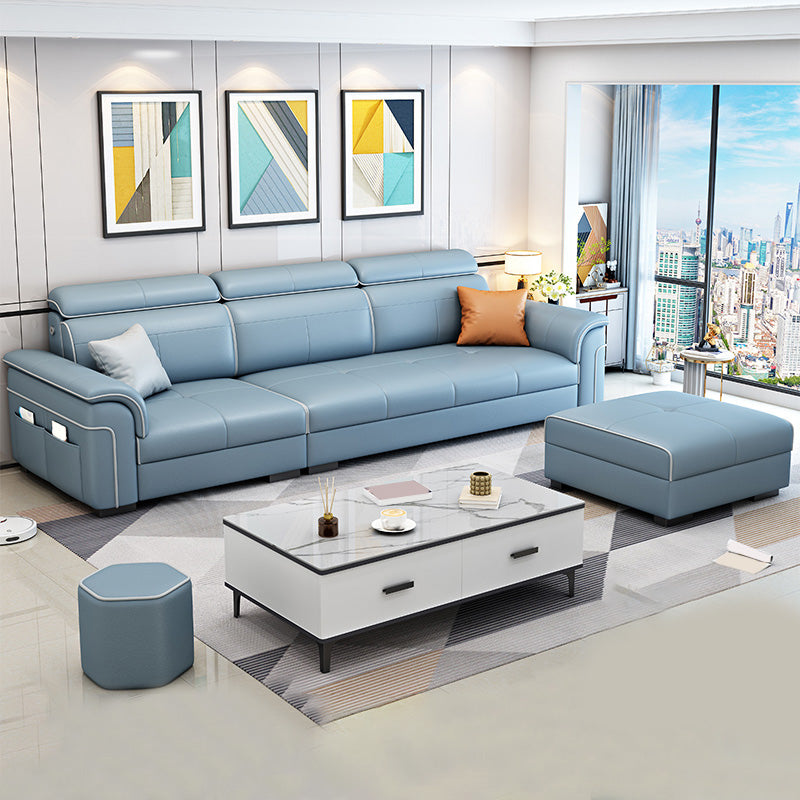 112.2 "W √ó 59.06" D √ó 59.06 "H setionali del braccio superiore cuscino H con scorrimento e conservazione