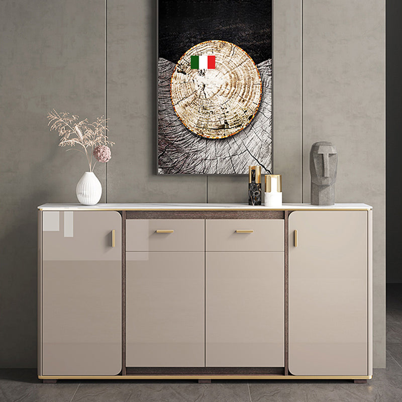Sideboard Sideboard Sideboard in pietra glam Sideboard con porta per la cucina uso