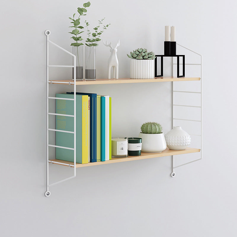 7.87"W Bookcase Contemporary Style Wall Mounted Bookshelf for Home Office