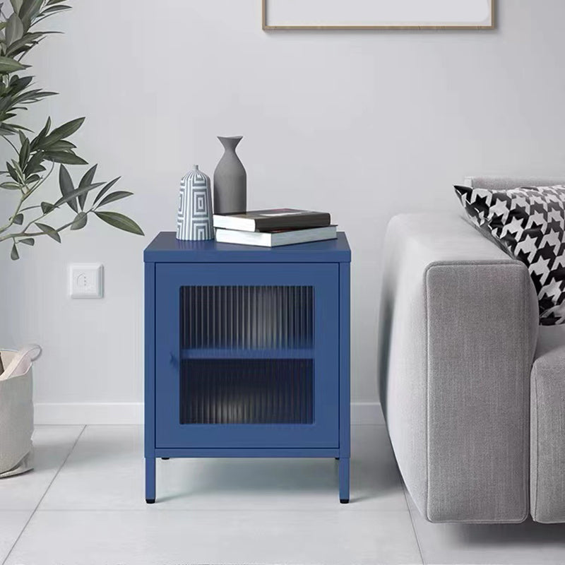 Metallic Pink/white/blue/yellow/black Square Door/round Door Nightstand