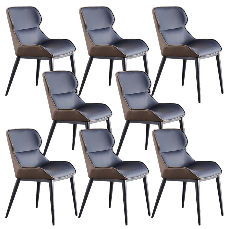 Sedia da pranzo in pelle sedia da pranzo contemporanea