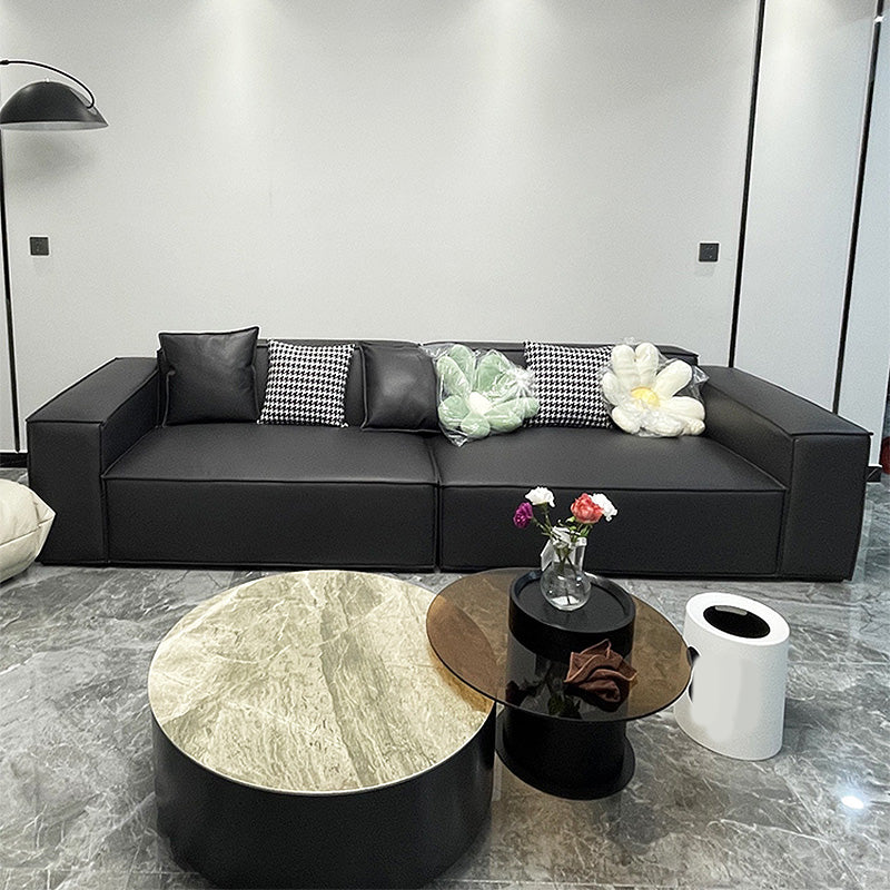 Safetón de la sala de estar de cuero sintético estacionaria resistente a las manchas