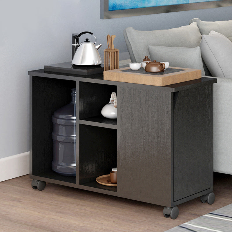 Tavolo da divano rimovibile di fascia rettangolare di transizione con archiviazione