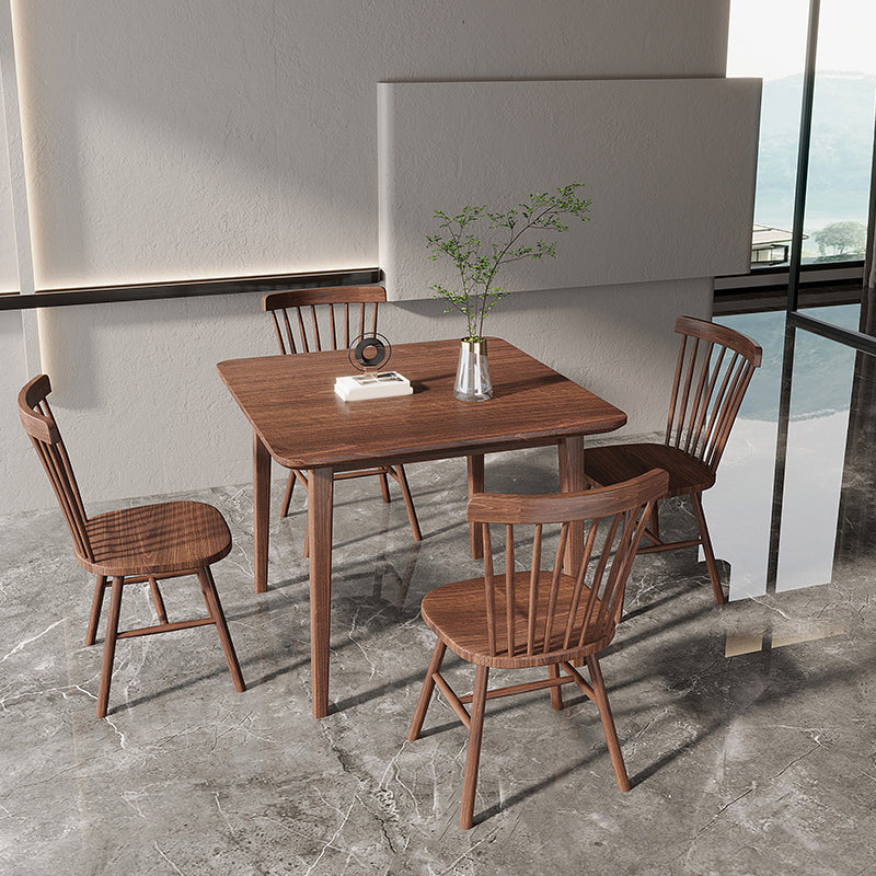 Moderno 1/3/5 pezzi set da pranzo tavolo da pranzo in legno rettangolo per caffè