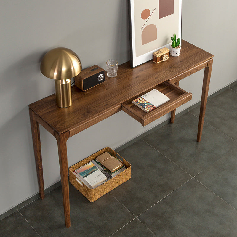 Massivholz Mitte des Jahrhunderts Moderntable in Brone-Konsole Tabelle 30 "H