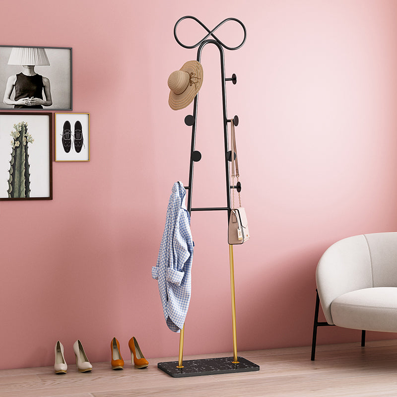 Stand per sala metallo lussureggiante gancia per cappotto per ingressi albero di alberi