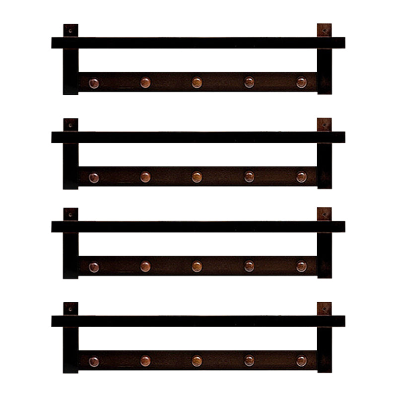 Corridoio moderno nordico in legno sospeso marrone stabilimento stabile