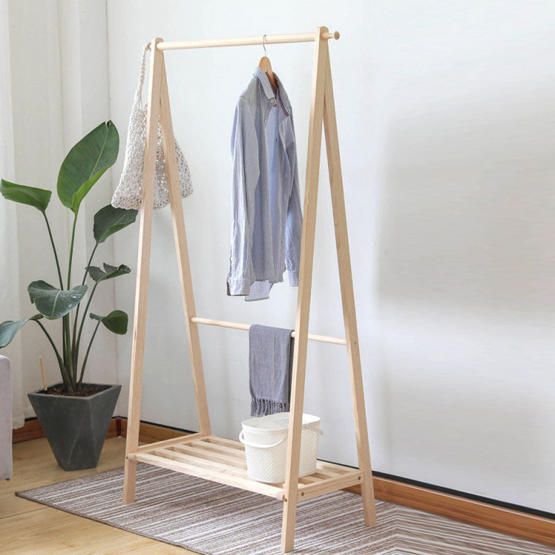 Albero della sala in legno della sala contemporanea con appendiabiti