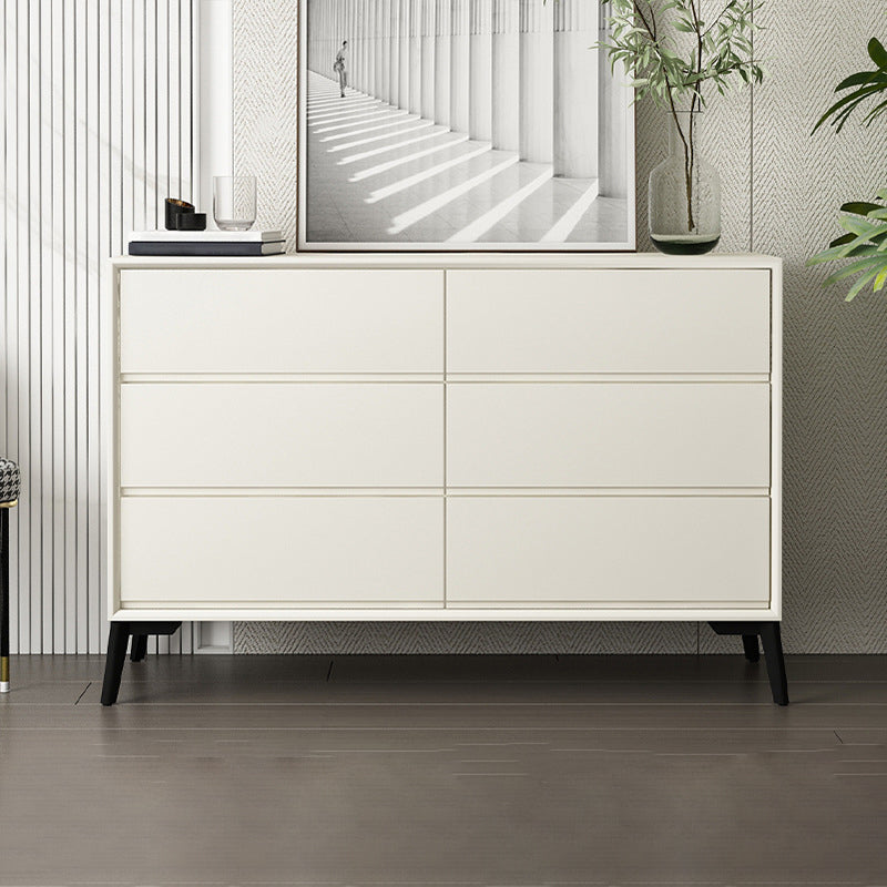 Wood Corner Accent Chest with Drawers Contemporary 15.74" Wide Side Cabinet