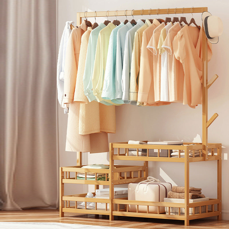 Rastrellone per legno di legno per alberi di ingresso moderno