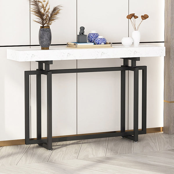 Tavola della console divano alta 31,5 "con console top in marmo per Hall
