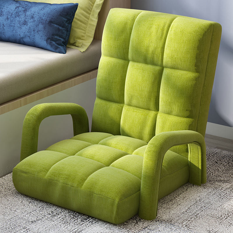 29.52 "de ancho x 24.80" Silla de acento de lino profundo con galletas