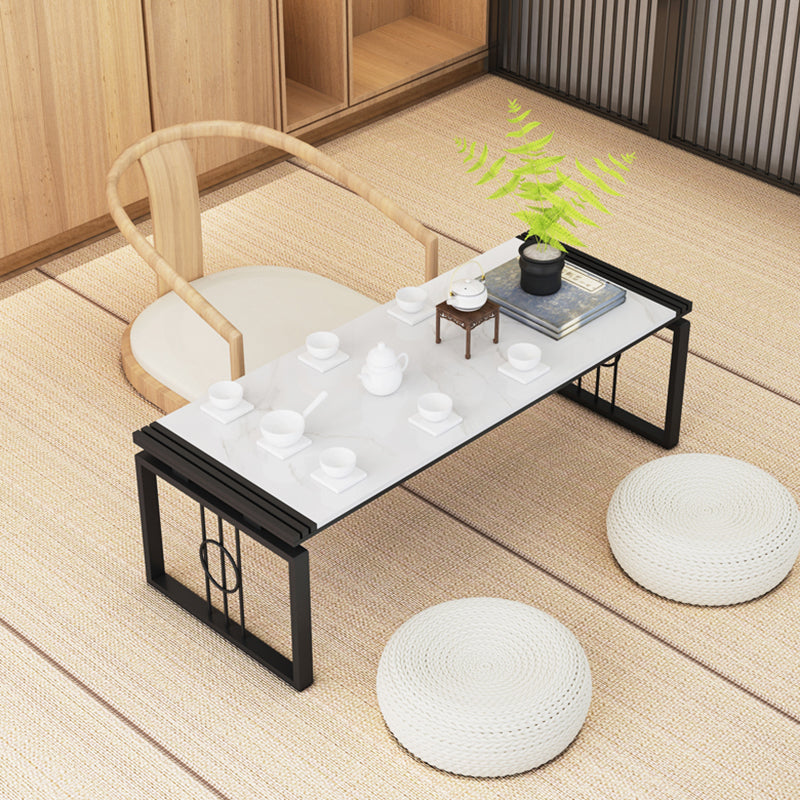 11.81 "hoge slede 1 enkele salontafel rechthoekige cocktailtafel