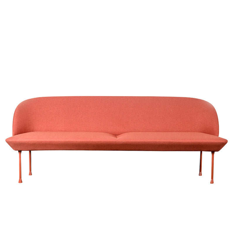 Armless Sofa Contemporary Standard Sofa for Living Room, Apartment