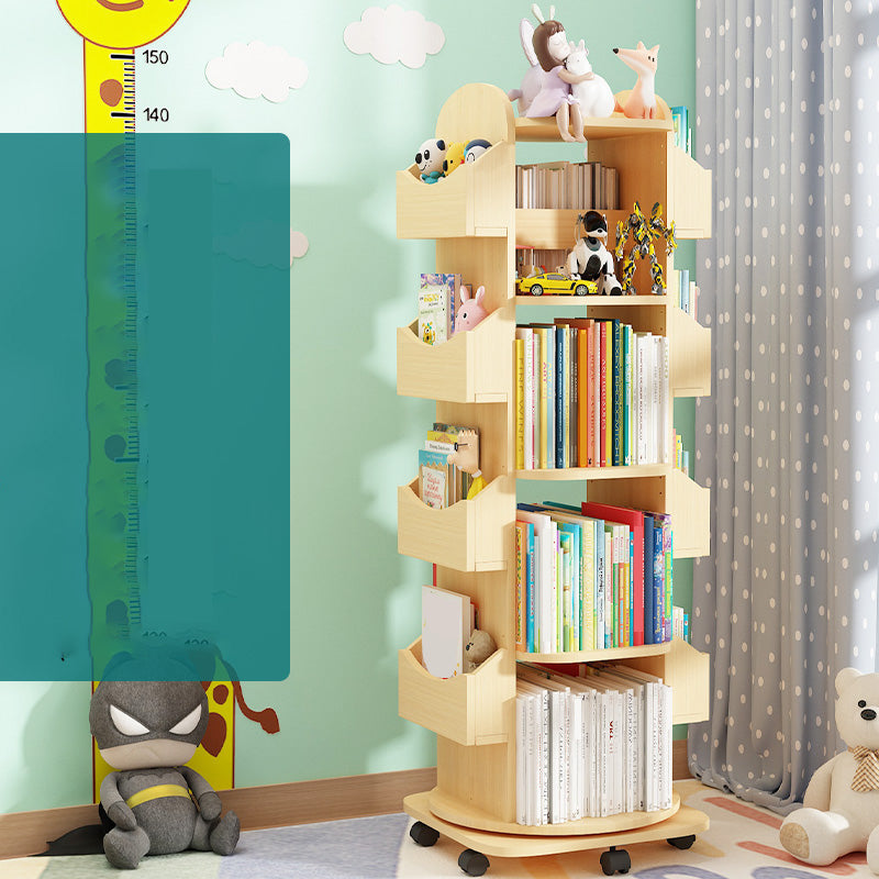 Estantería contemporánea de madera abierta estantería para la oficina en casa