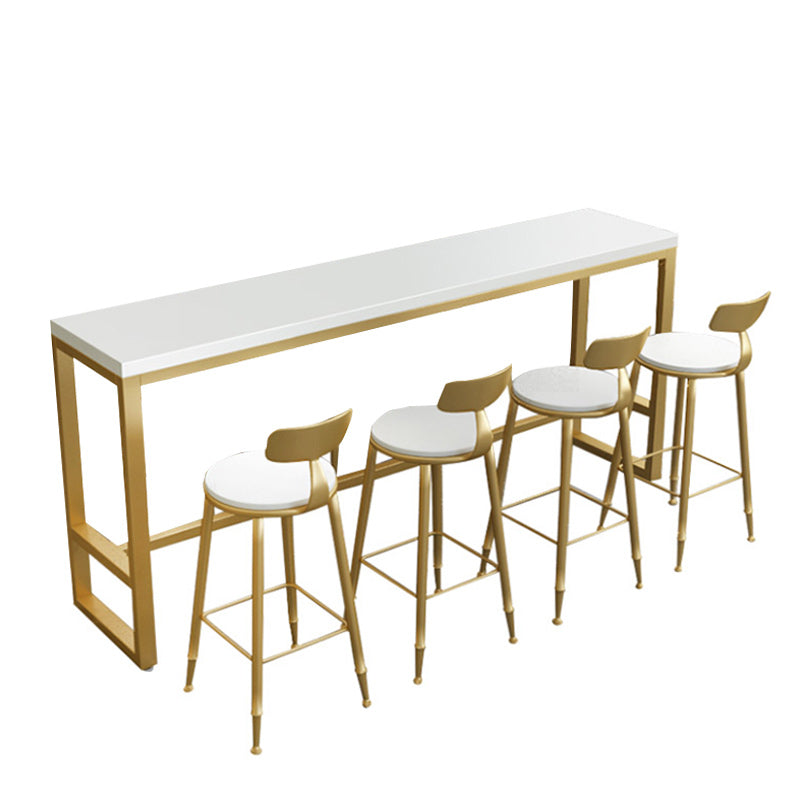 Tavolo da banco di altezza della barra da barra interno.