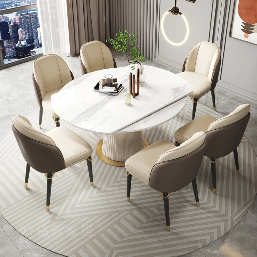 Set da pranzo set da pranzo Nordic Glam Sinterato Sinted Stone Set 1/4/7