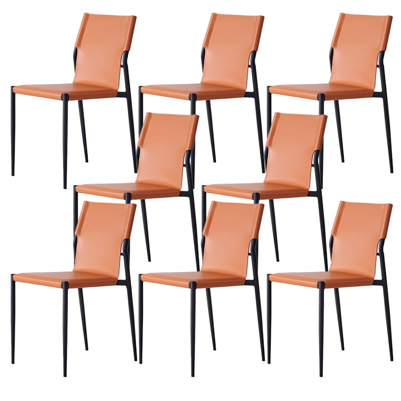 Chaises de salle à manger en métal Parsons chaise de salle à manger chaise pour cuisine