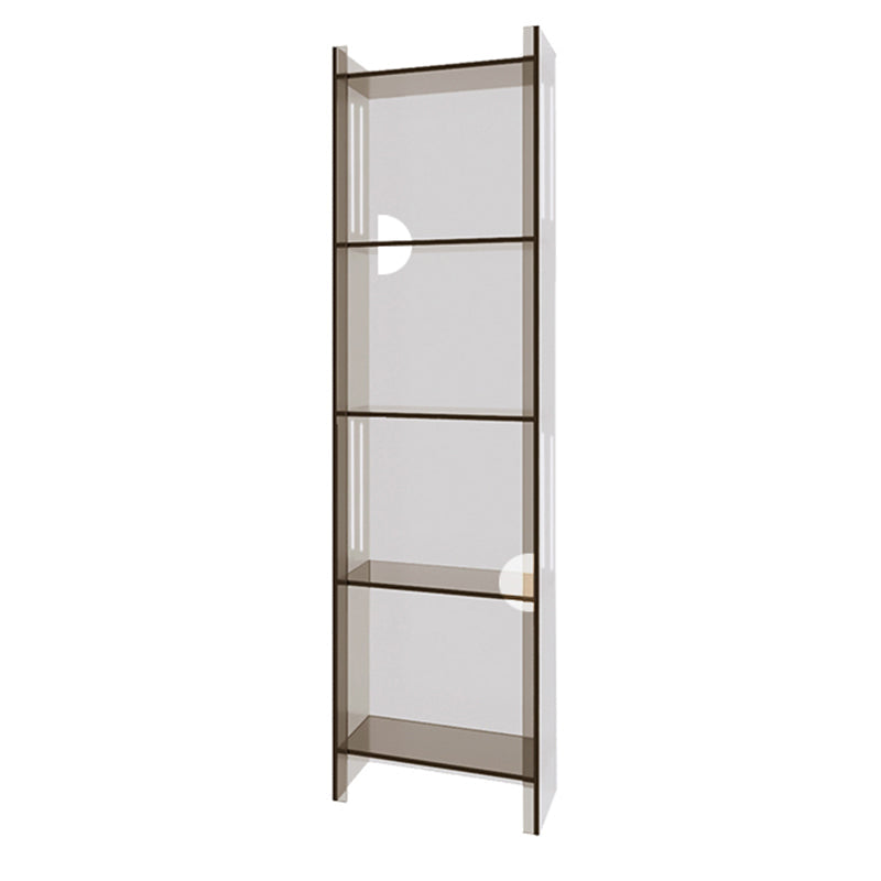 Standard Closed Back Bookshelf Scandinavian Acrylic Bookcase