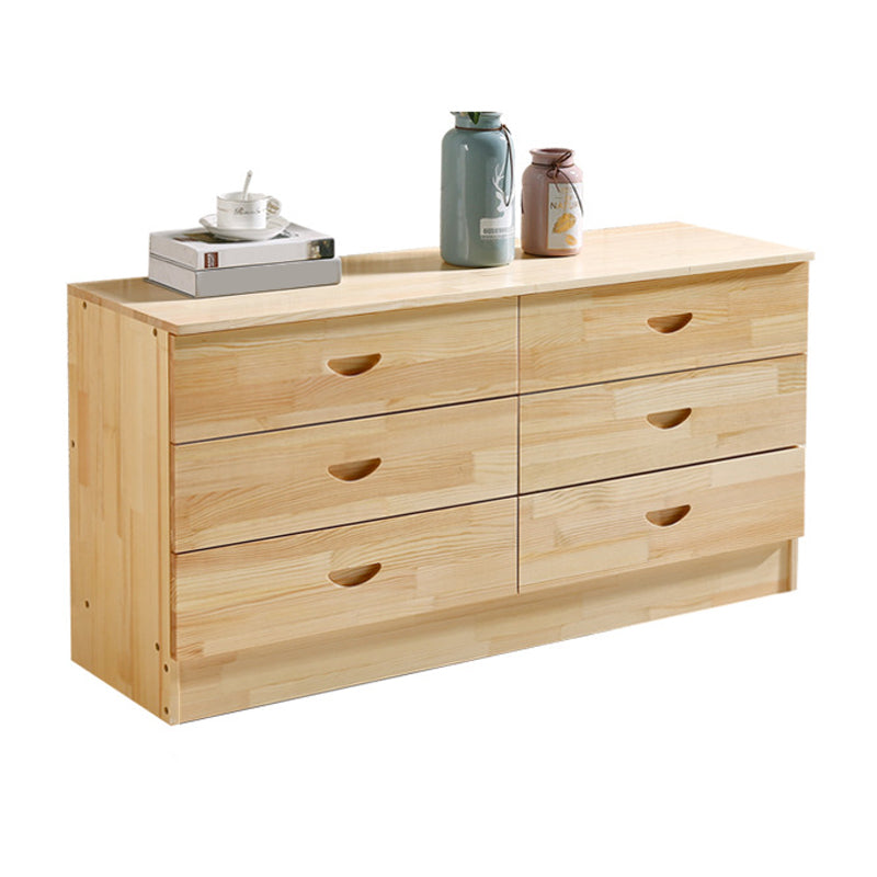 Stand de style Scandinave Stand Pine Wood Open Console TV de stockage fermé