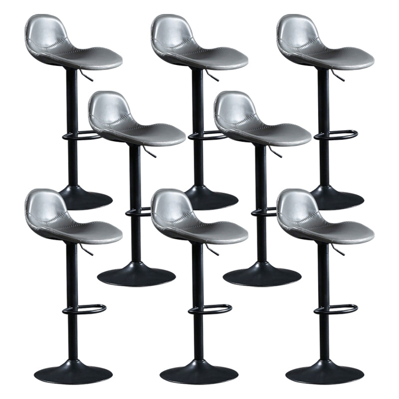 Einstellbarer Innenhocker mit Wirbelstuhl mit schwenkbarem Lederstuhl Stuhl