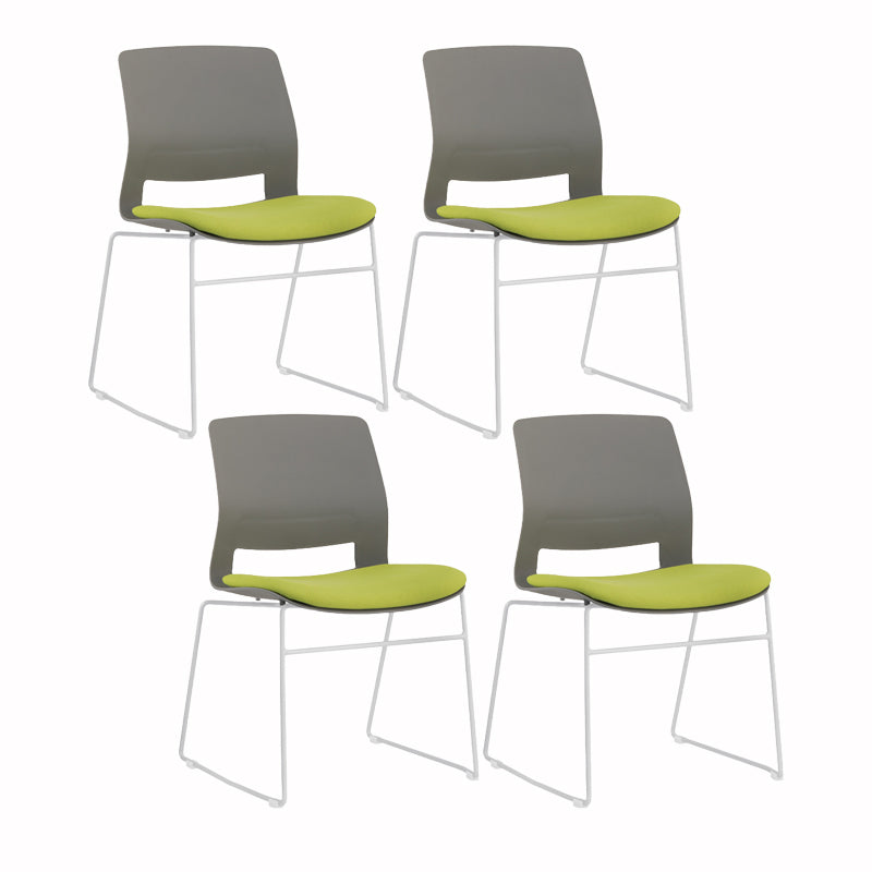 Sedia da ufficio contemporanea senza braccio senza angoscia sedia ergonomica