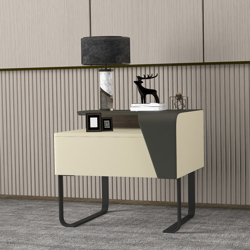 Gabinete de trineo de trineo de madera moderno de 19 "de altura de 19"