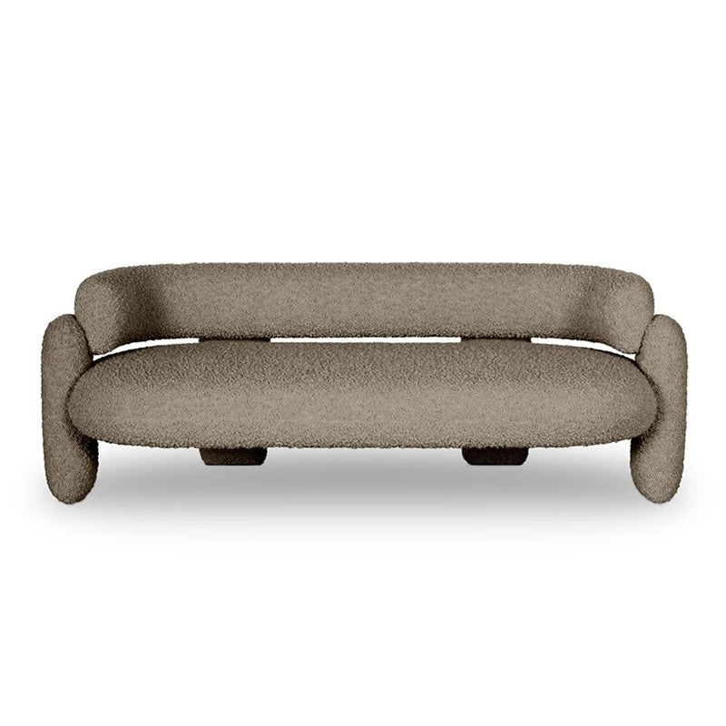 現代的なタイトな背中の湾曲したタキシードアームの文学セッピーソファ