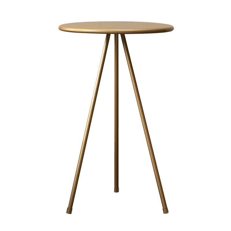 21,6 "/27,5" hohe 3 -Bein runde Ironcraft -Tisch -Tisch -Kaffeetisch