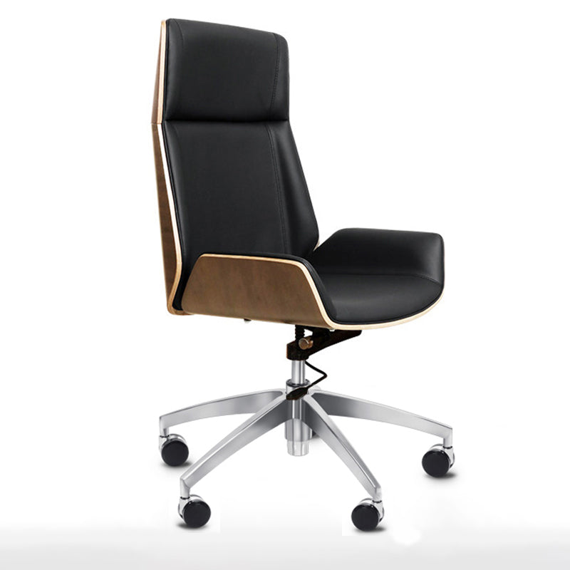Sedia da task ergonomico esecutivo Silver Metal Frame Contemporary Office Chair