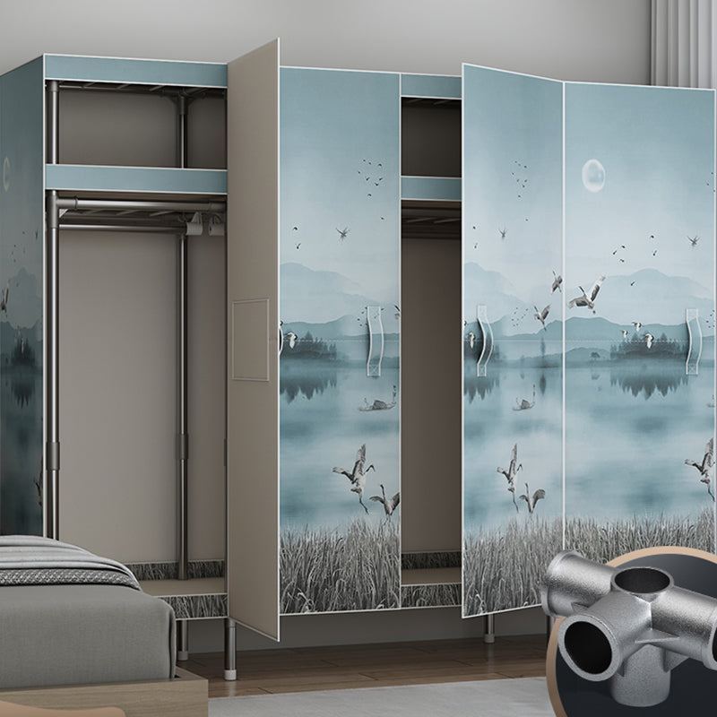 Gabinete de armario de armario de armario de estilo contemporáneo Gabinete de vestuario para dormitorio