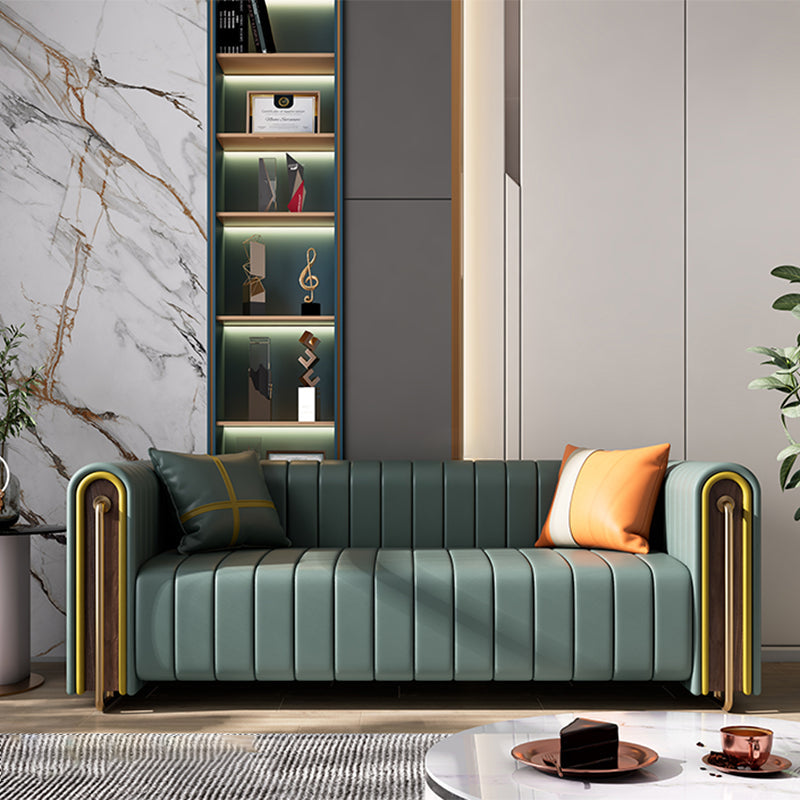 Contemporaneo 28,7 "H Fucice cuscino cucito cucito di divano in smoking per soggiorno per soggiorno