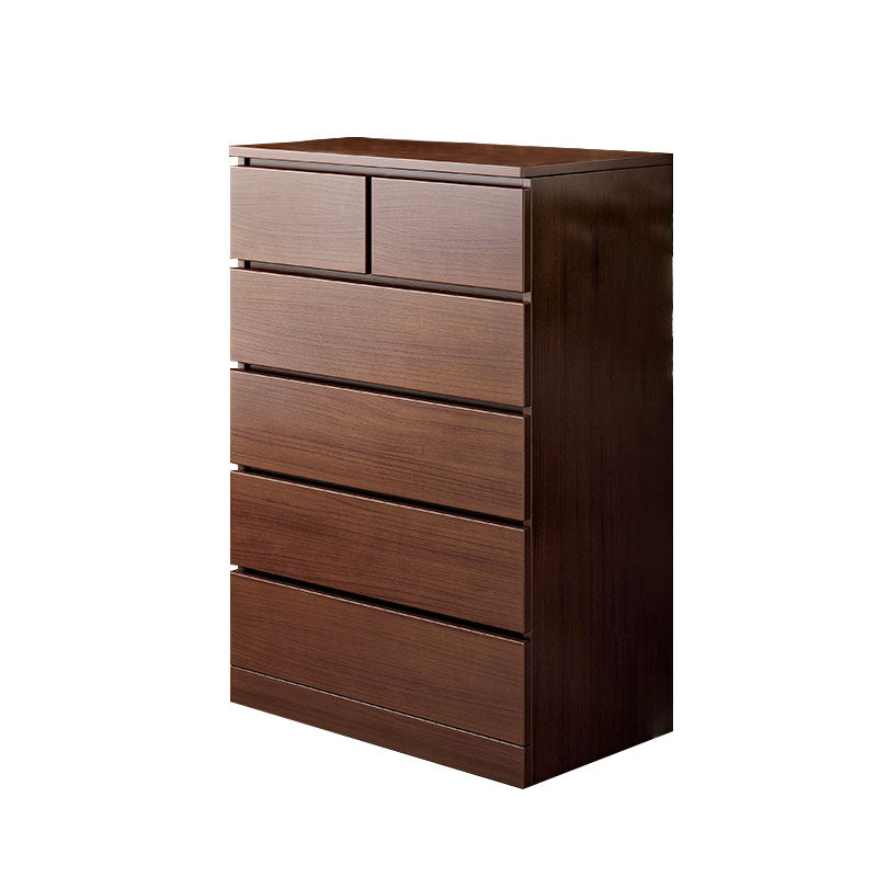 23.5" X 16" Modern Wooden Lingerie Chest Bedside Vertical Storage Chest