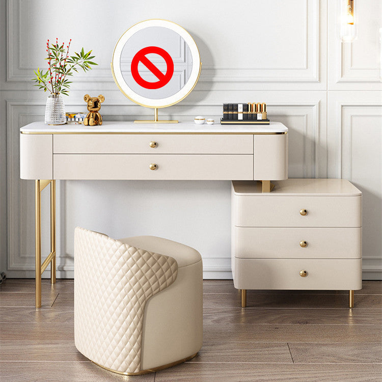 Foglio di roccia bianca Top Gold Base Gold Glam Style 2/5 Casseder