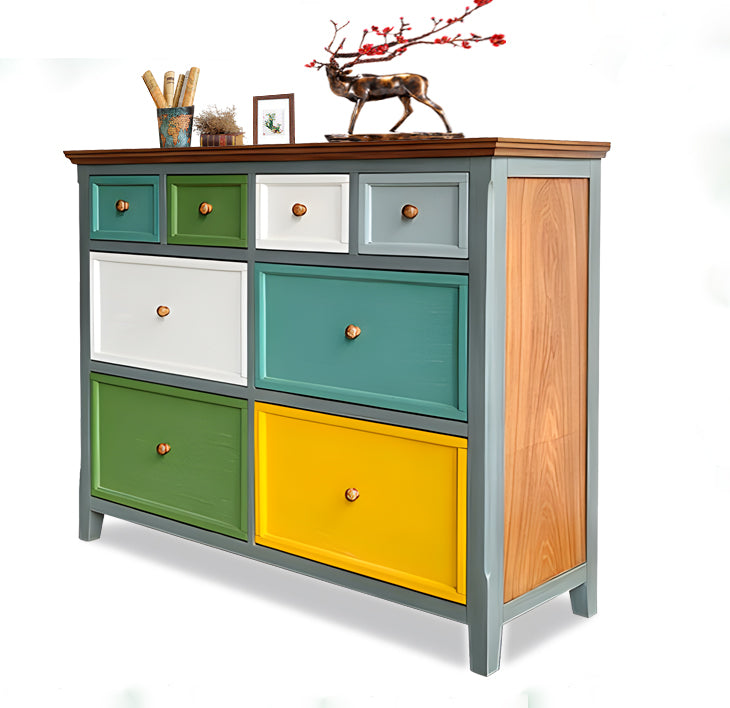 Estilo tradicional almacenamiento gris cofre de almacenamiento de madera de almacenamiento para el cofre para dormitorio