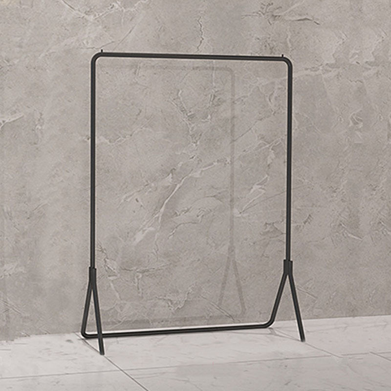 Kit de entrada de riel colgante contemporáneo de árbol de metal en negro